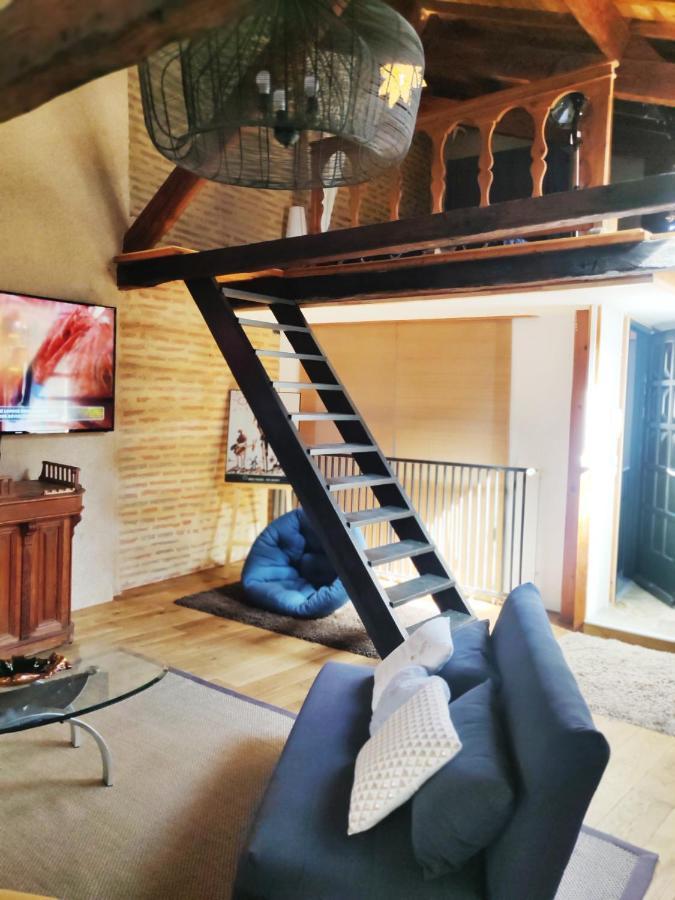 Apartamento Chez Fanny - Le Loft - centre historique Cahors Cathédrale Exterior foto